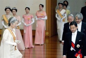 Princess Yōko of Mikasa as seen while speaking at the opening ceremony of the All Japan Dojo Junior Kendo Taikai at the Nippon Budokan in Chiyoda Ward, Tokyo on July 26, 2016
