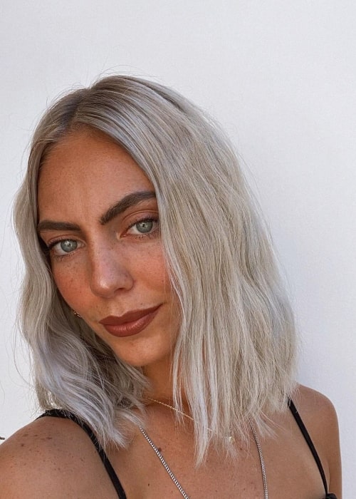 Alexa Keith as seen in a selfie that was taken in Orange County, California in September 2020