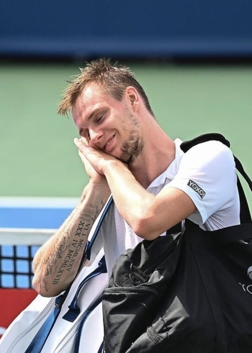 Alexander Bublik as seen in an Instagram Post in September 2021