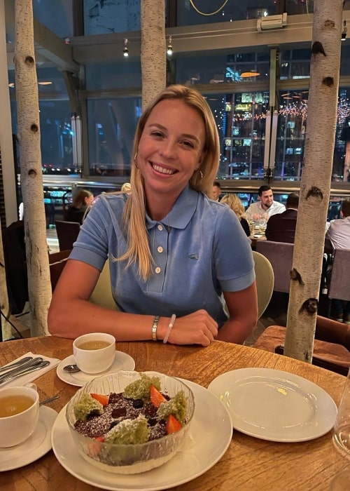 Anett Kontaveit as seen in an Instagram Post in October 2021