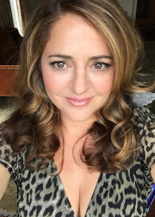 Annie Mumolo as seen while taking a selfie in July 2016