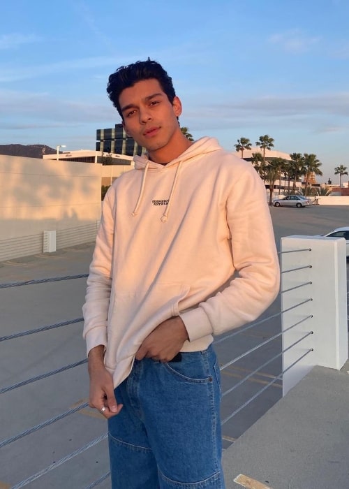 Anthony Keyvan as seen while posing for a picture in March 2021