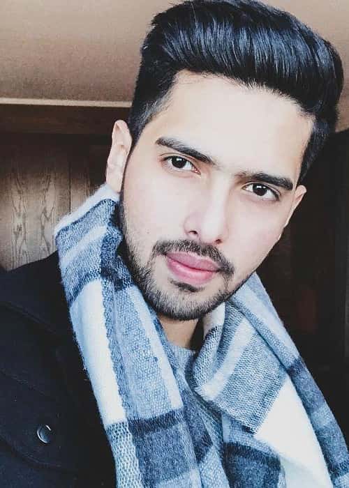Armaan Malik in an Instagram selfie as seen in January 2018