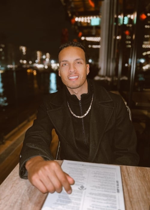 Brandon Jones as seen in a picture that was taken in January 2023, at Brigantine at Portside Pier