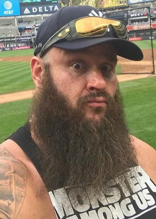 Braun Strowman in an Instagram selfie in August 2017