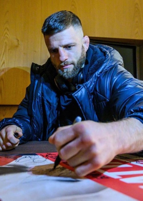Calvin Kattar as seen in an Instagram Post in November 2019