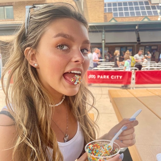 Cami Carver as seen in a picture that was taken in August 2021, in Park City, Utah