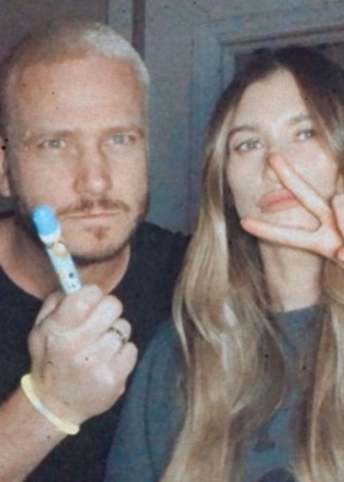 Charley Webb and Matthew Wolfenden, as seen in October 2021