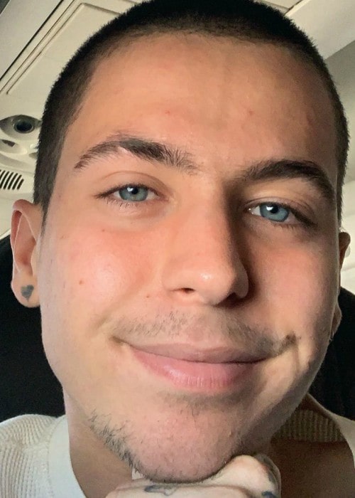 Charlie Oldman in an Instagram selfie as seen in June 2019