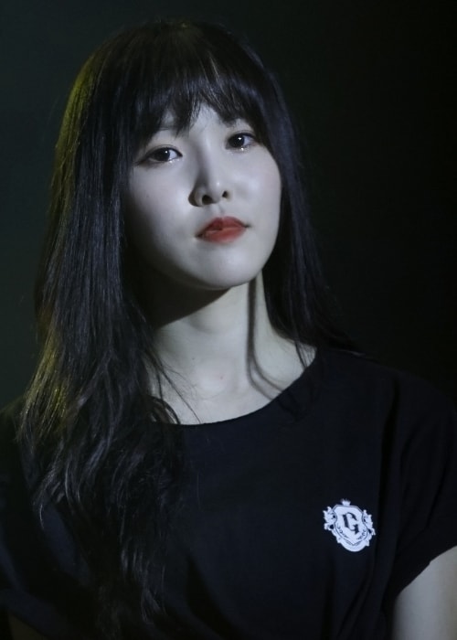 Choi Yu-na (Yuju) as seen in a picture taken in January 2018