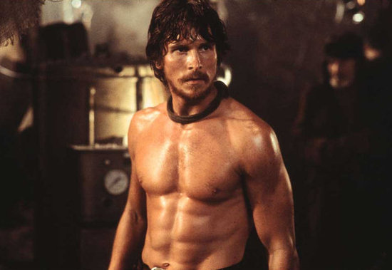 Christian Bale shirtless body