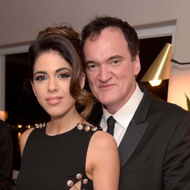 Daniella Pick with her husband Quentin Tarantino