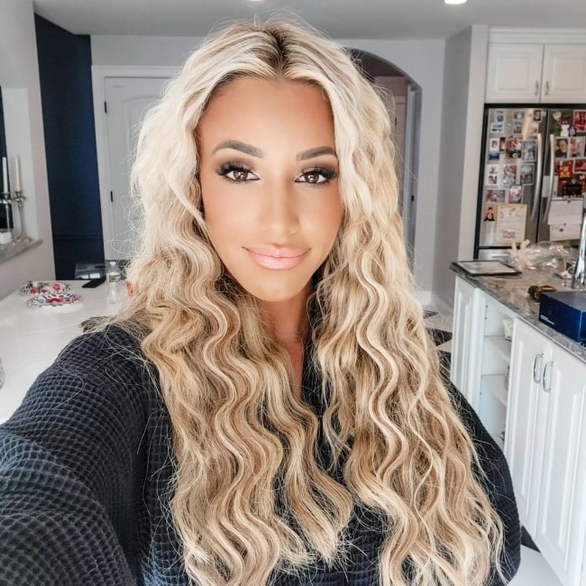 Danielle Cabral as seen in a selfie that was taken in September 2023, in New Jersey