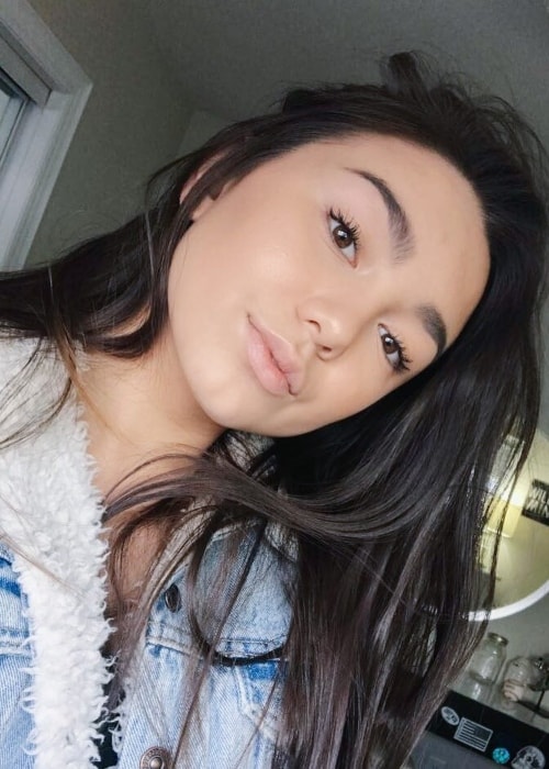 Devyn Nekoda in a selfie in February 2018