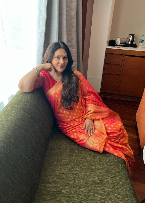 Dipika Chikhlia as seen in a picture that was taken in May 2022