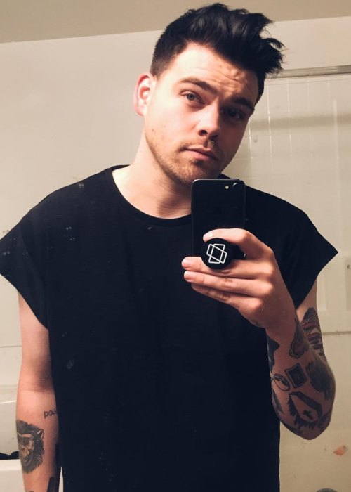 Elijah Daniel in a selfie in June 2017