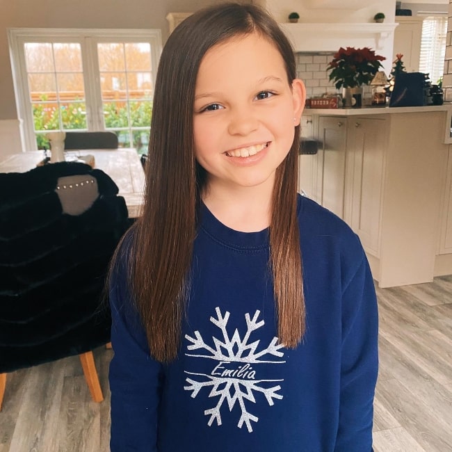 Emilia Saccone-Joly as seen in a picture that was taken in December 2020