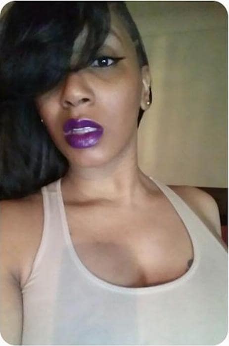Erica Pullins as seen in a selfie in 2015