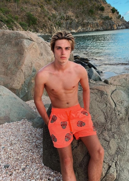F&eacute;lix Pacaut as seen in a picture that was taken in Saint Barth&eacute;lemy in August 2019