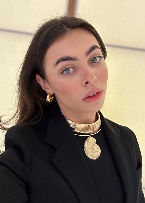 Francesca Allen as seen in a selfie that was taken in October 2023