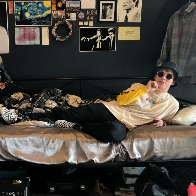 Gabriel Brown as seen in a picture that was taken in February 2019