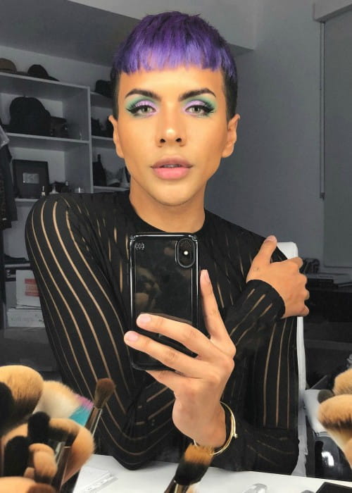 Gabriel Zamora in a selfie as seen in March 2018