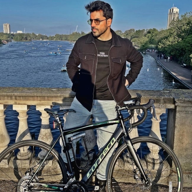 Gautam Gulati at Hyde Park in London, England, United Kingdom in May 2021