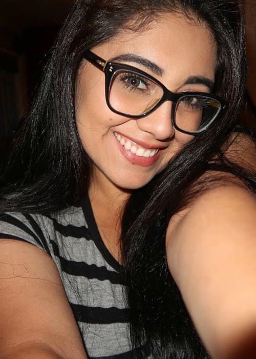 Giselle Henriquez in a selfie in October 2017