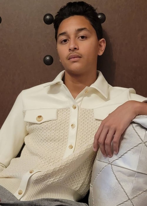 Gregory Diaz IV as seen in a picture that was taken in May 2021