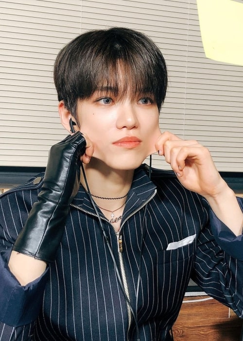 Gyehyeon as seen in a picture that was taken in March 2021