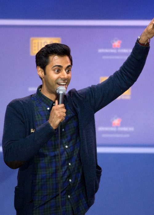 Hasan Minhaj as seen while performing during the comedy show at Joint Base Andrews in May 2016