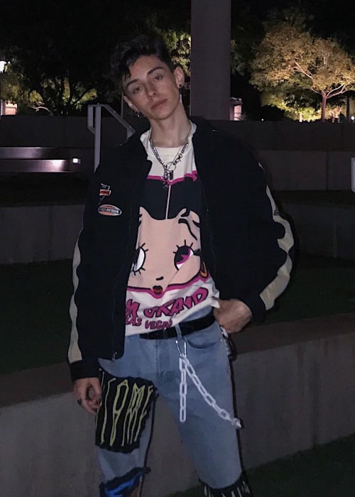 Heir of Atticus as seen while posing for a picture in April 2019
