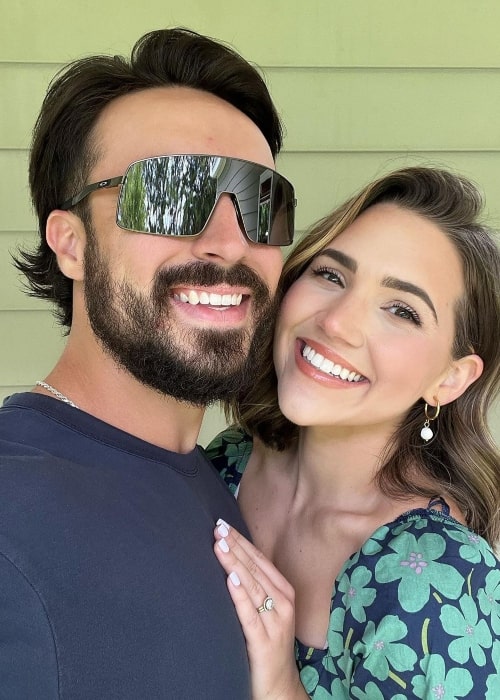 Hunter Cordle as seen in a selfie with his beau Devin Cordle that was taken in July 2023
