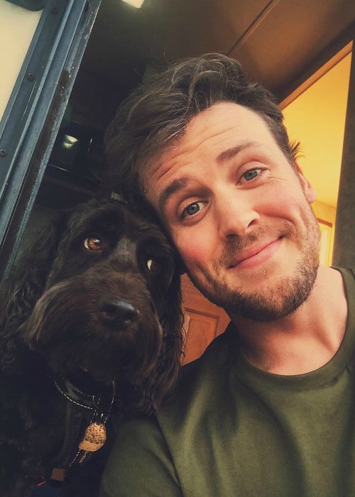 Jack Cutmore-Scott in a selfie as seen in February 2018