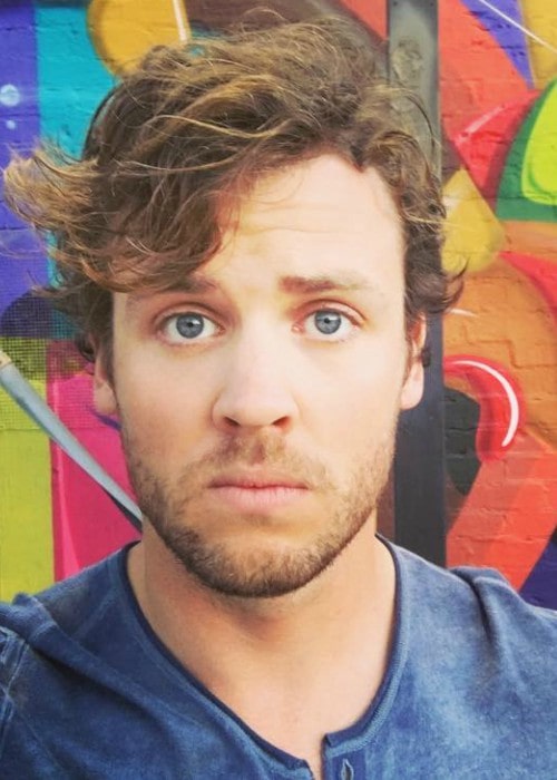 Jack Cutmore-Scott in an Instagram selfie as seen in July 2016
