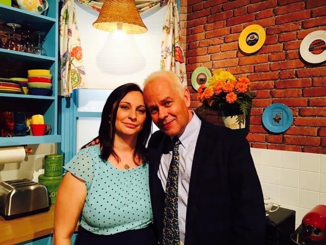 James Michael Tyler and Jennifer Carno in London, England in September 2015