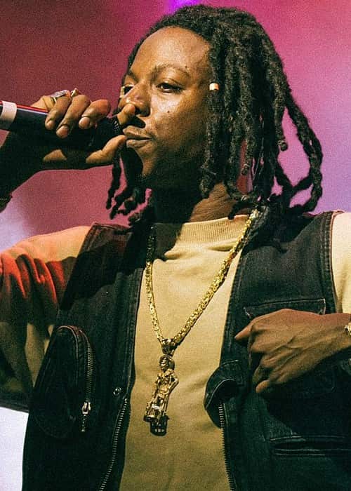 Joey Badass performing in September 2017