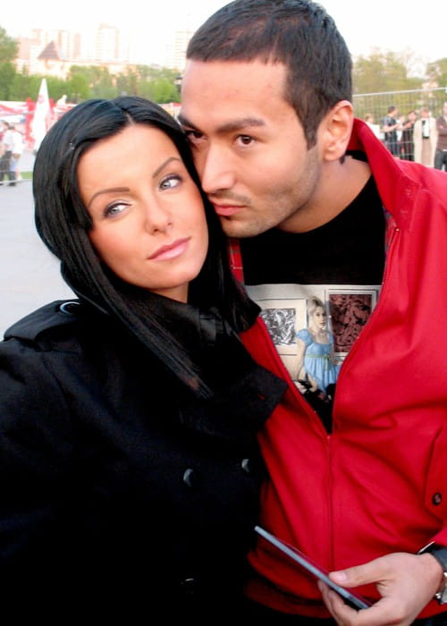 Julia Volkova and Parviz Yasinov as seen in May 2008