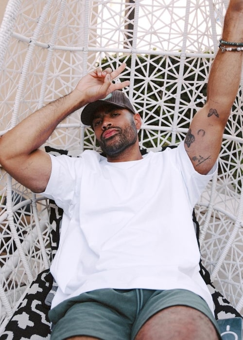 Justin Glaze as seen in a picture that was taken in October 2023, in Los Angeles, California