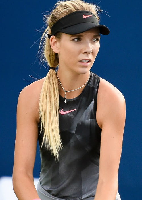 Katie Boulter during the 2017 US Open Tennis qualifying rounds