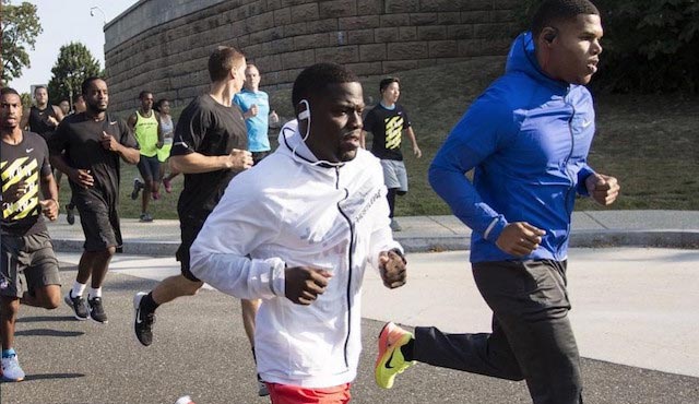 Kevin Hart road running