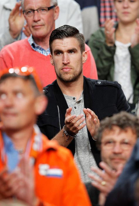 Kevin Strootman national team fellows Wales June 4, 2014 Amsterdam