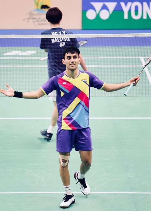 Lakshya Sen as seen in an Instagram Post in January 2022