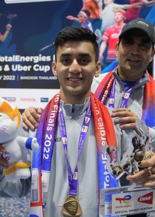Lakshya Sen as seen in an Instagram Post in June 2022