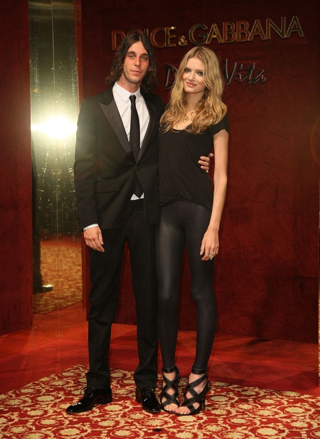 Lily Donaldson and ex-boyfriend Vladimir Restoin Roitfeld