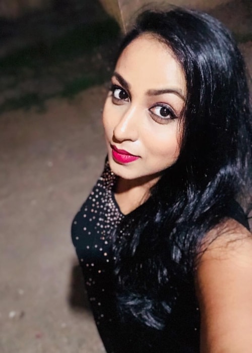 Madhusree Sharma as seen in a selfie taken in March 2019