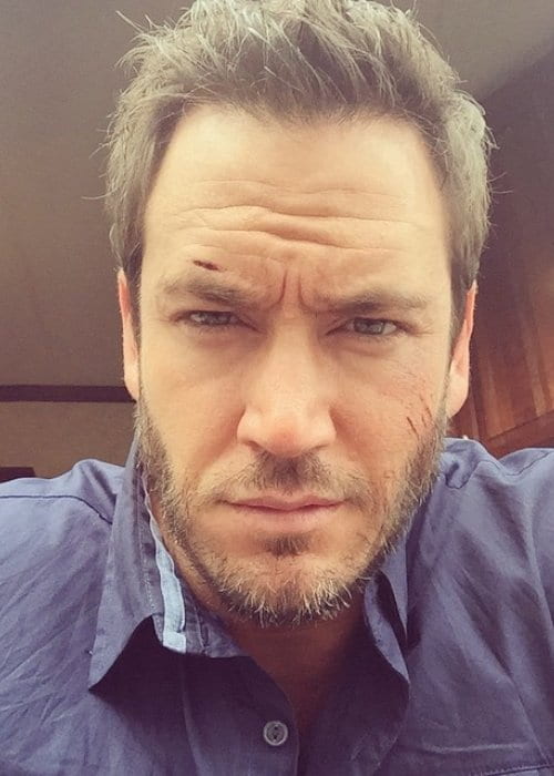 Mark-Paul Gosselaar in an Instagram selfie as seen in June 2015