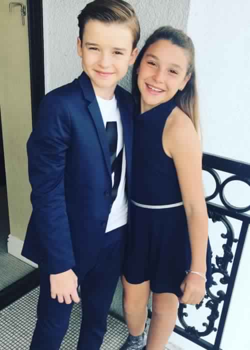 Maxwell Jenkins and Samantha Jenkins as seen in May 2018
