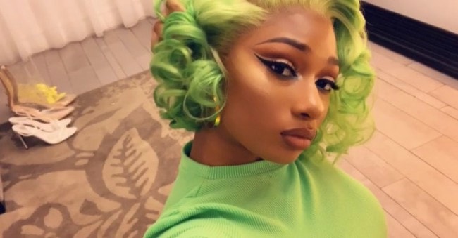 Megan Thee Stallion in a selfie in July 2019