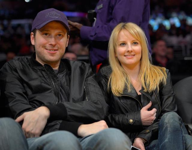 Melissa Rauch and her husband Winston Beigel
